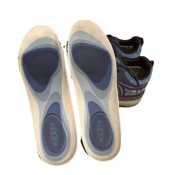 KEEN Terradora Waterproof Low sneakers blue womens shoes size 9.5 - Picture 8 of 9